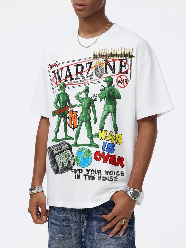 War Is Over Grafiti Unisex Tişört