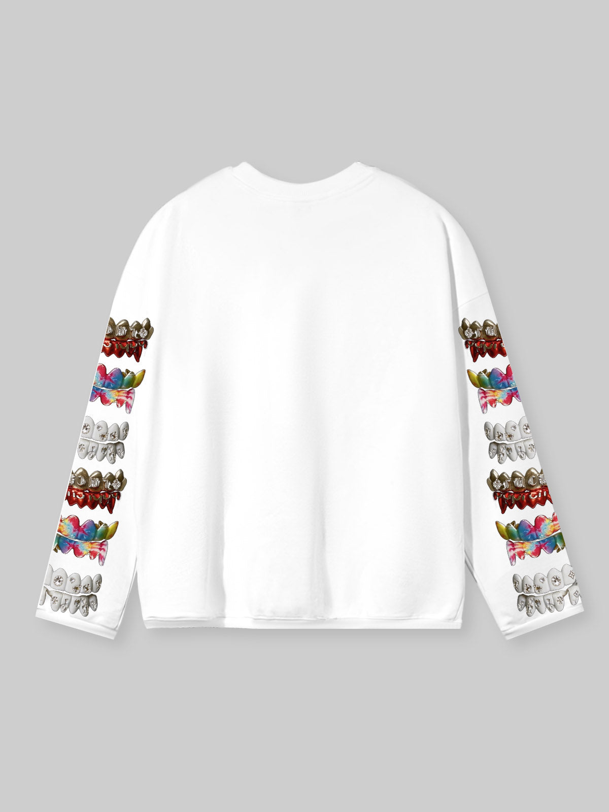 Gemstone Grillz Unisex Uzun Kollu Tişört