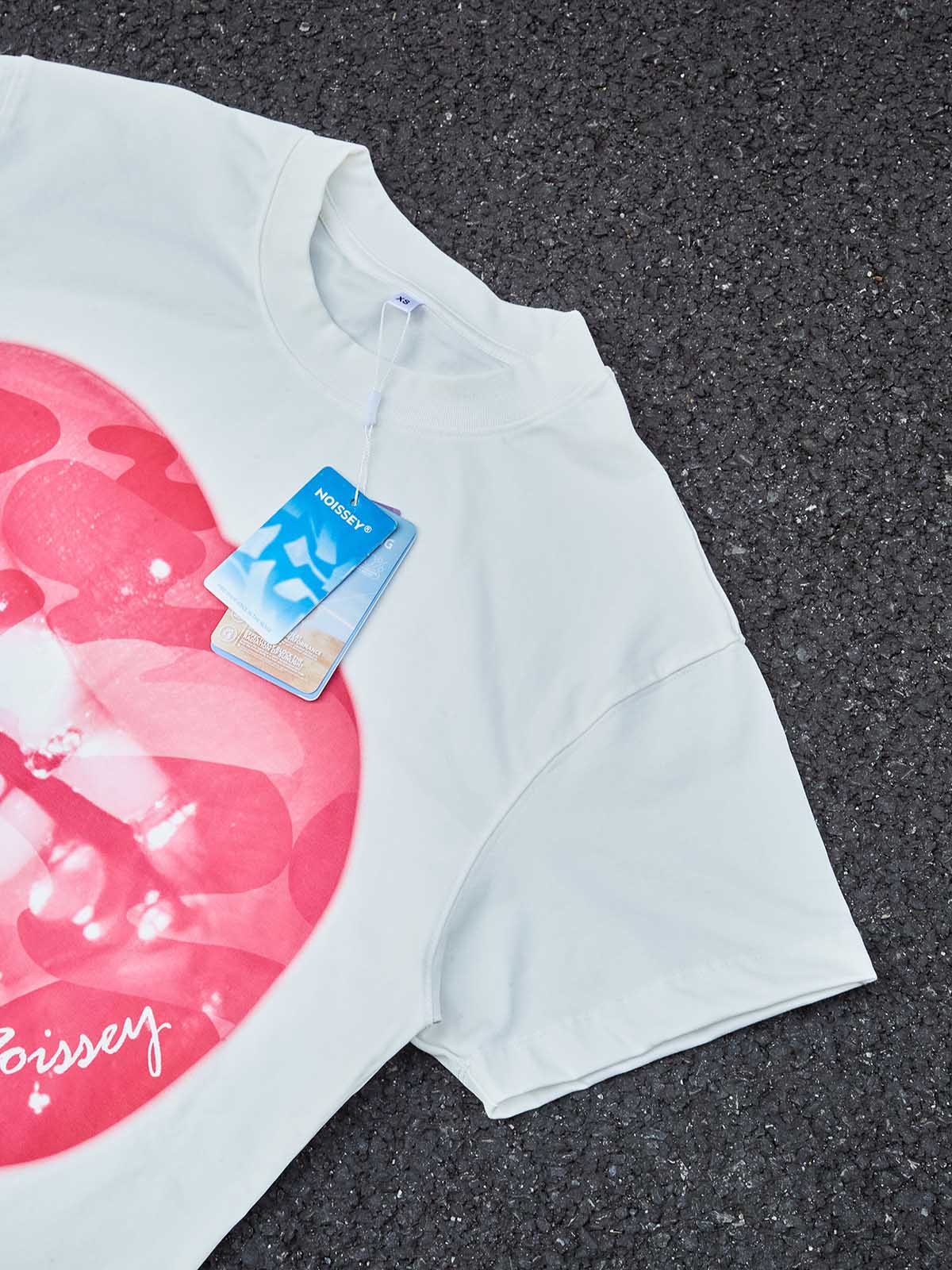 Pembe Kamuflaj Dudak Unisex Tişört
