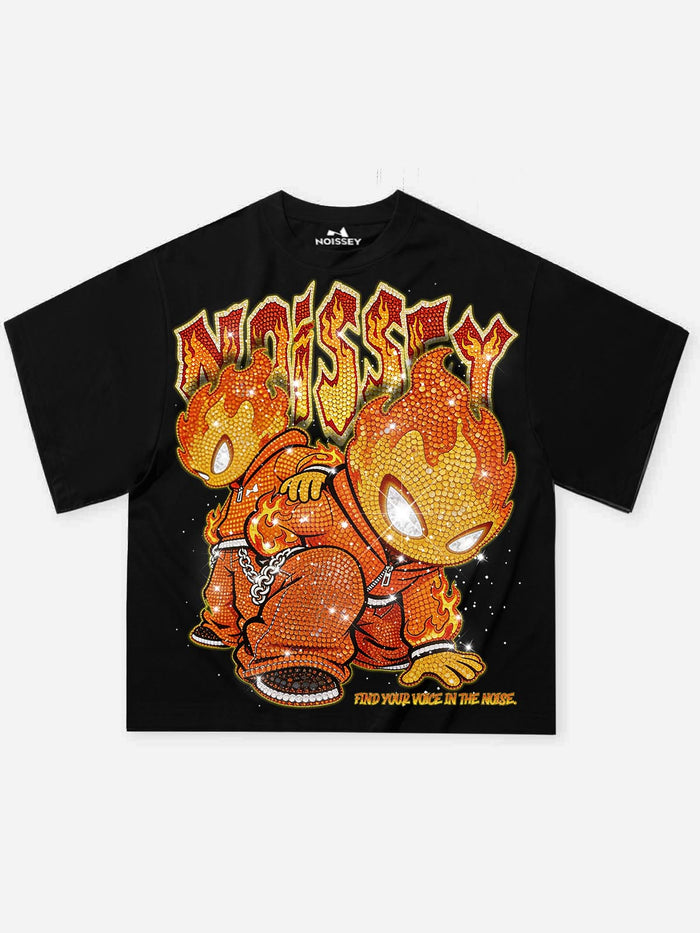 FLAME TWINS Unisex Tişört