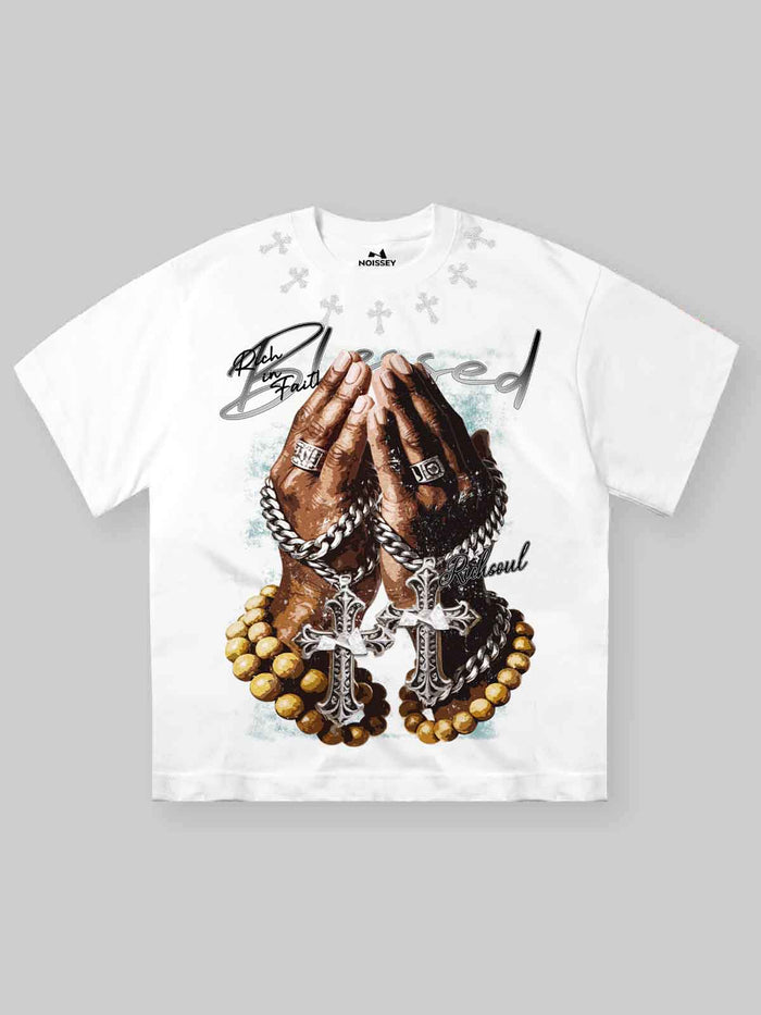 Blessed Rich Soul Unisex Tişört