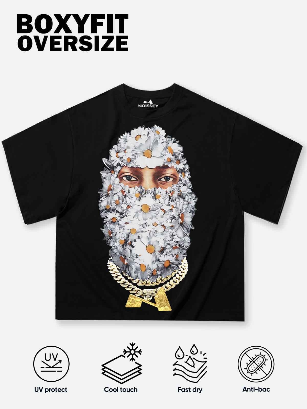 Papatya Maske Unisex Tişört