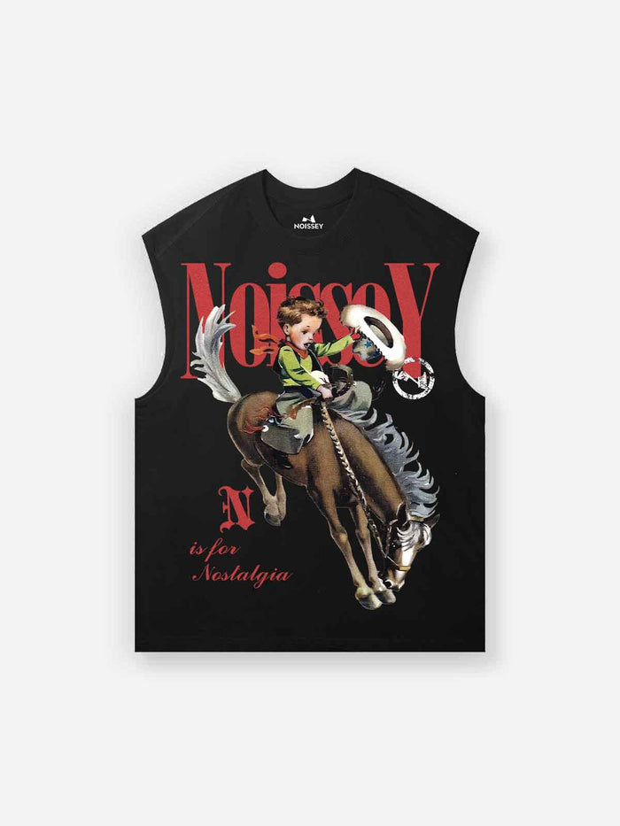 Vintage Hayalet Kovboy Unisex Atlet