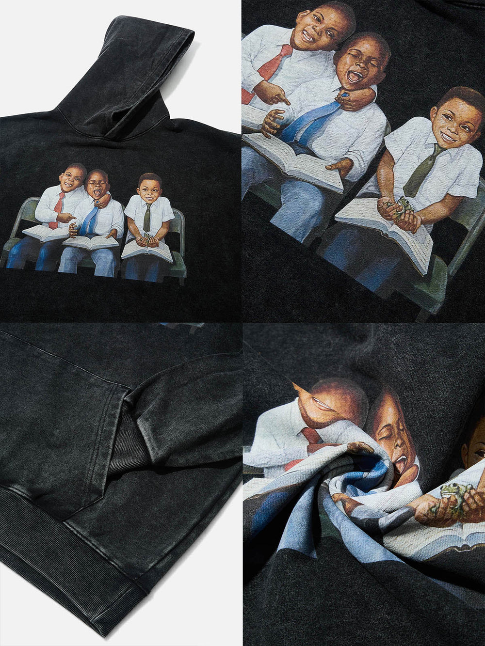 Classroom Unisex Kapüşonlu Sweatshirt