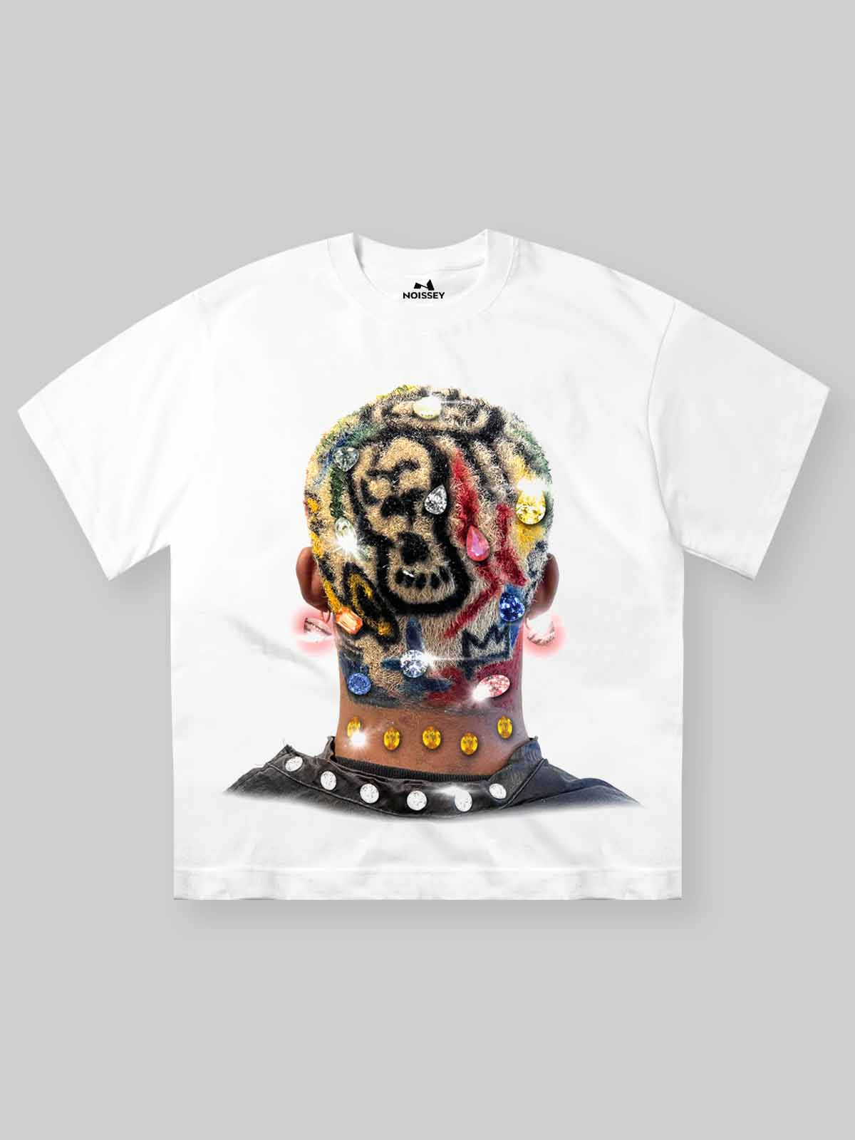 Motion Back Renkli Saç Unisex Tişört