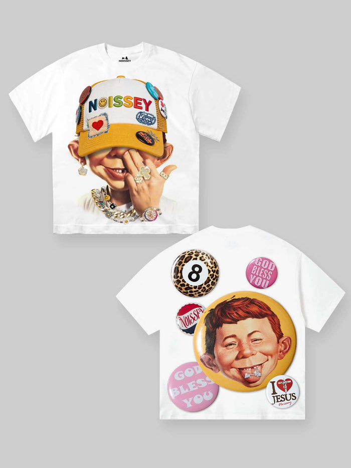 Patchwork Bad Boy Unisex Tişört