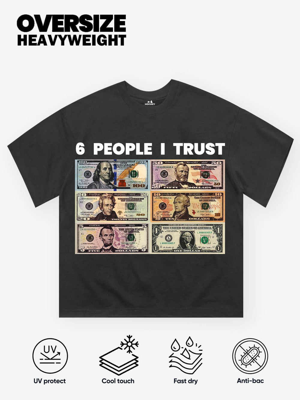 6 People I Trust Unisex Tişört