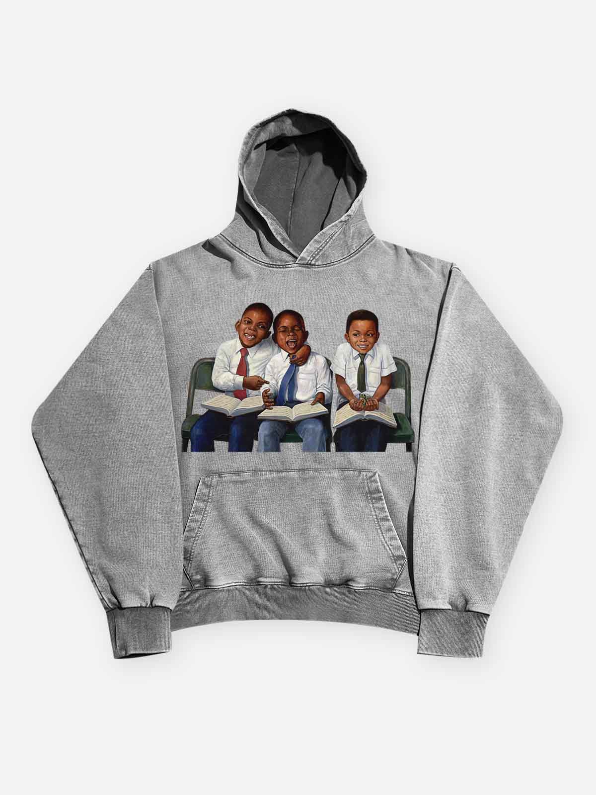 Classroom Unisex Kapüşonlu Sweatshirt