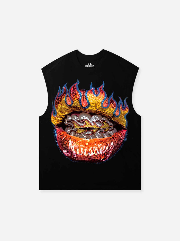 Flame Grillz Siyah Unisex Atlet