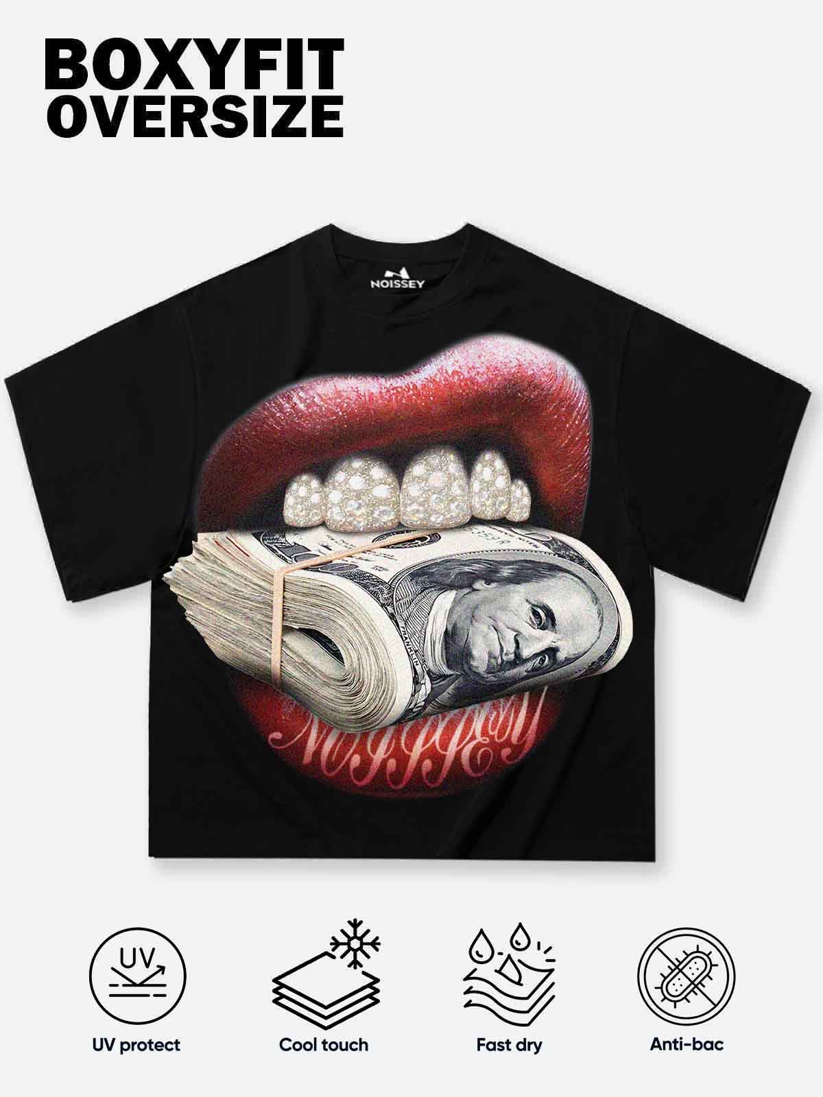 Money Bite Grillz Unisex Tişört