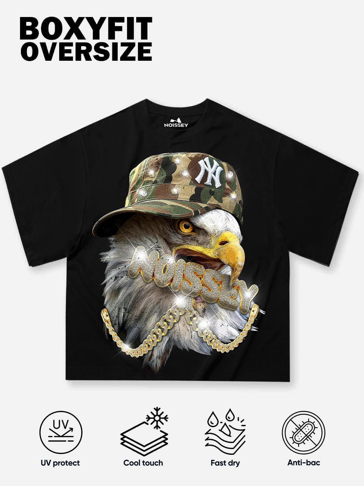 Eagle Kamuflaj Unisex Tişört