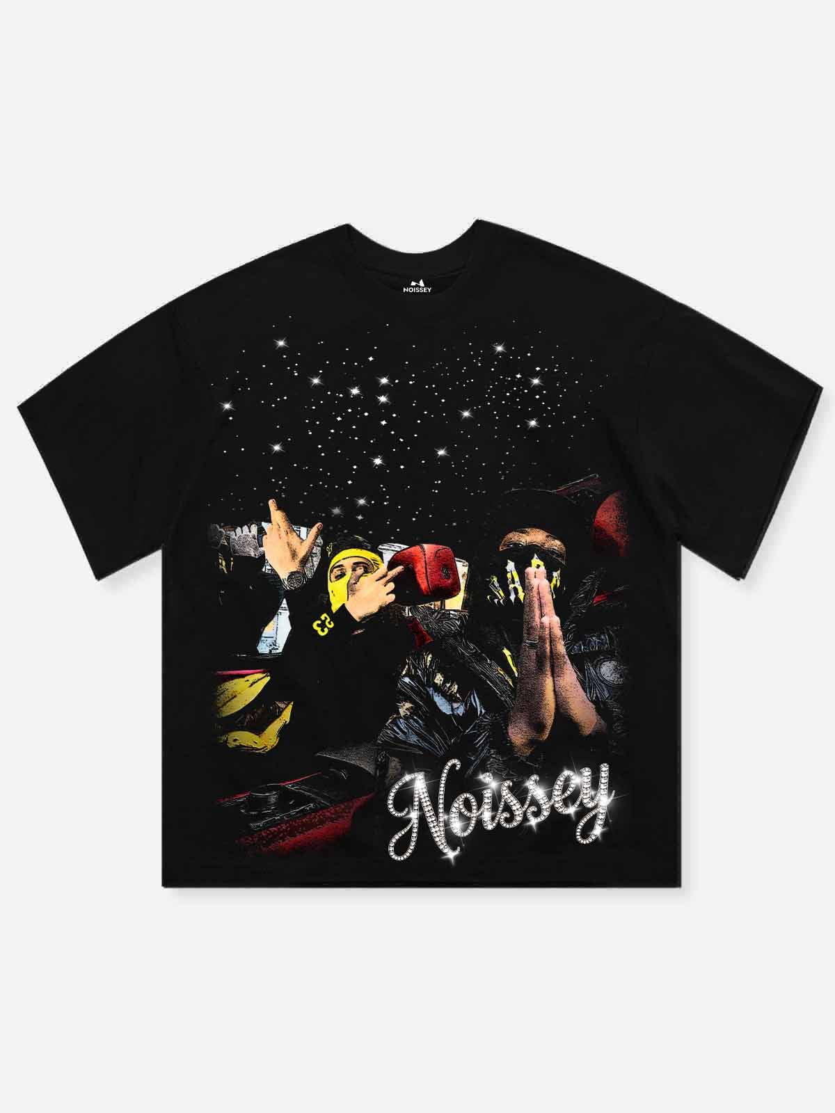 Luxury Brotherhood Siyah Unisex Tişört