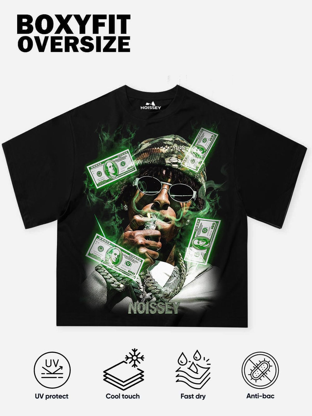 Cash Smoke Unisex Tişört