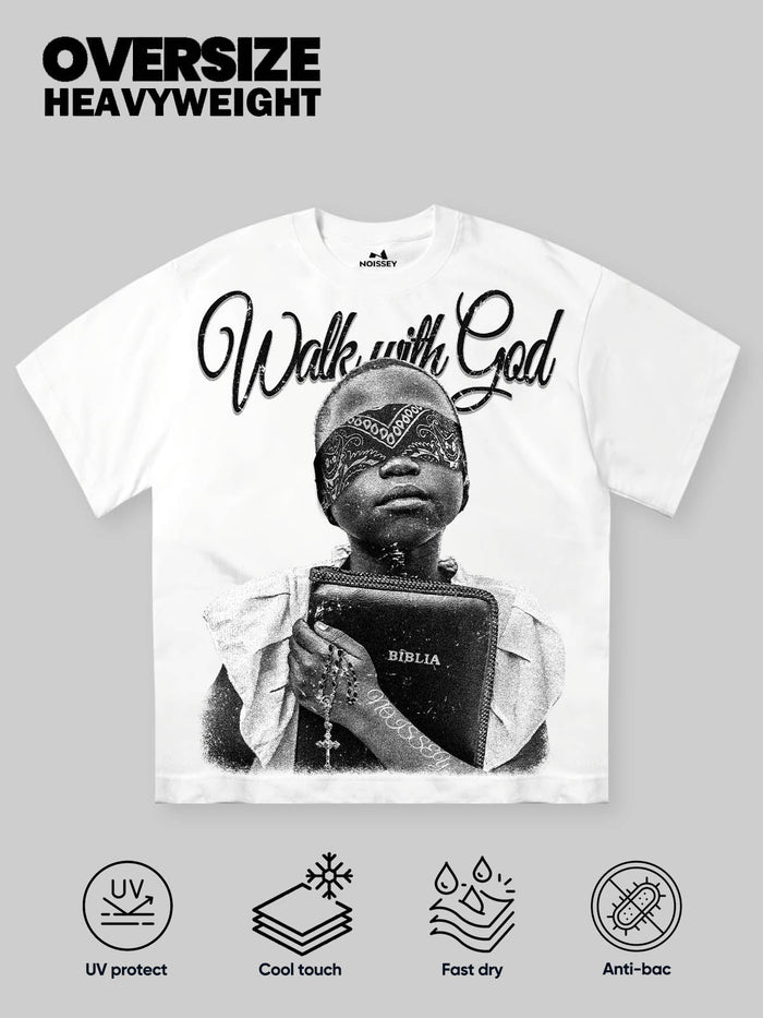 Walk with God Unisex Tişört