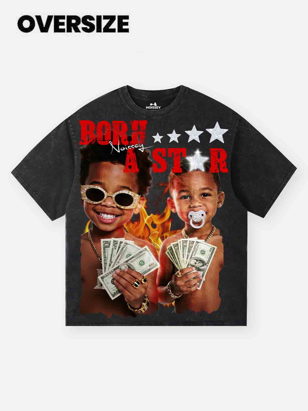 Born a star Unisex Tişört