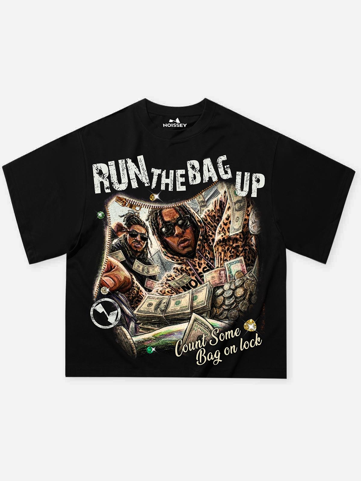 RUN THE BAG UP Unisex Tişört