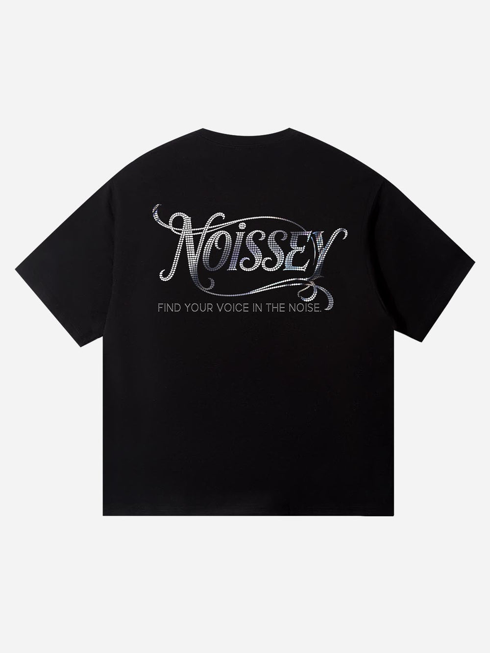 Gümüş Işıltı Logo Unisex Tişört