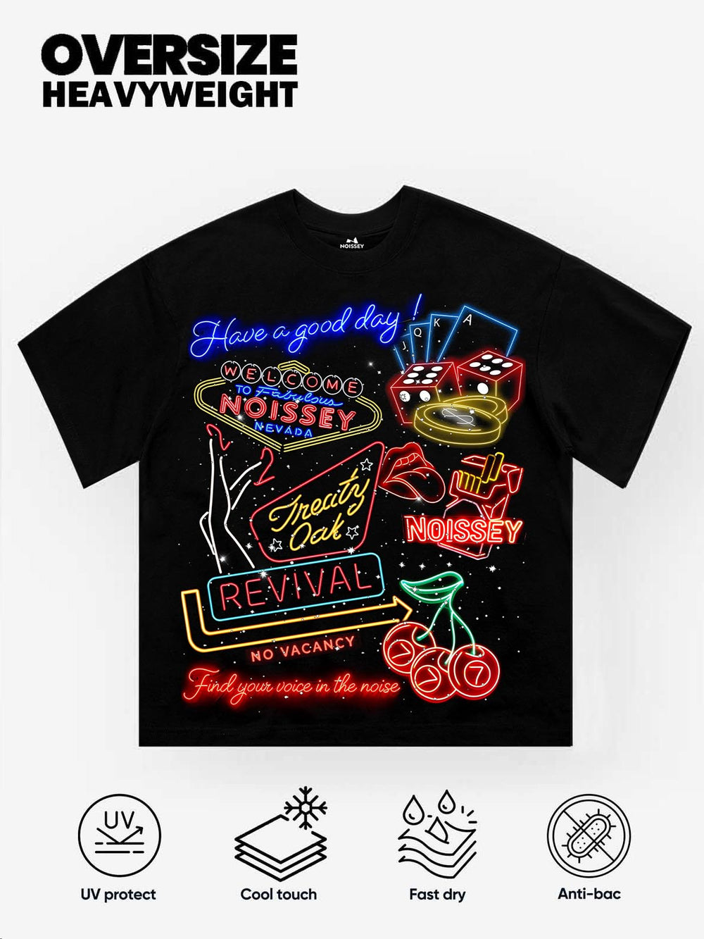 Vegas Neon Unisex Tişört