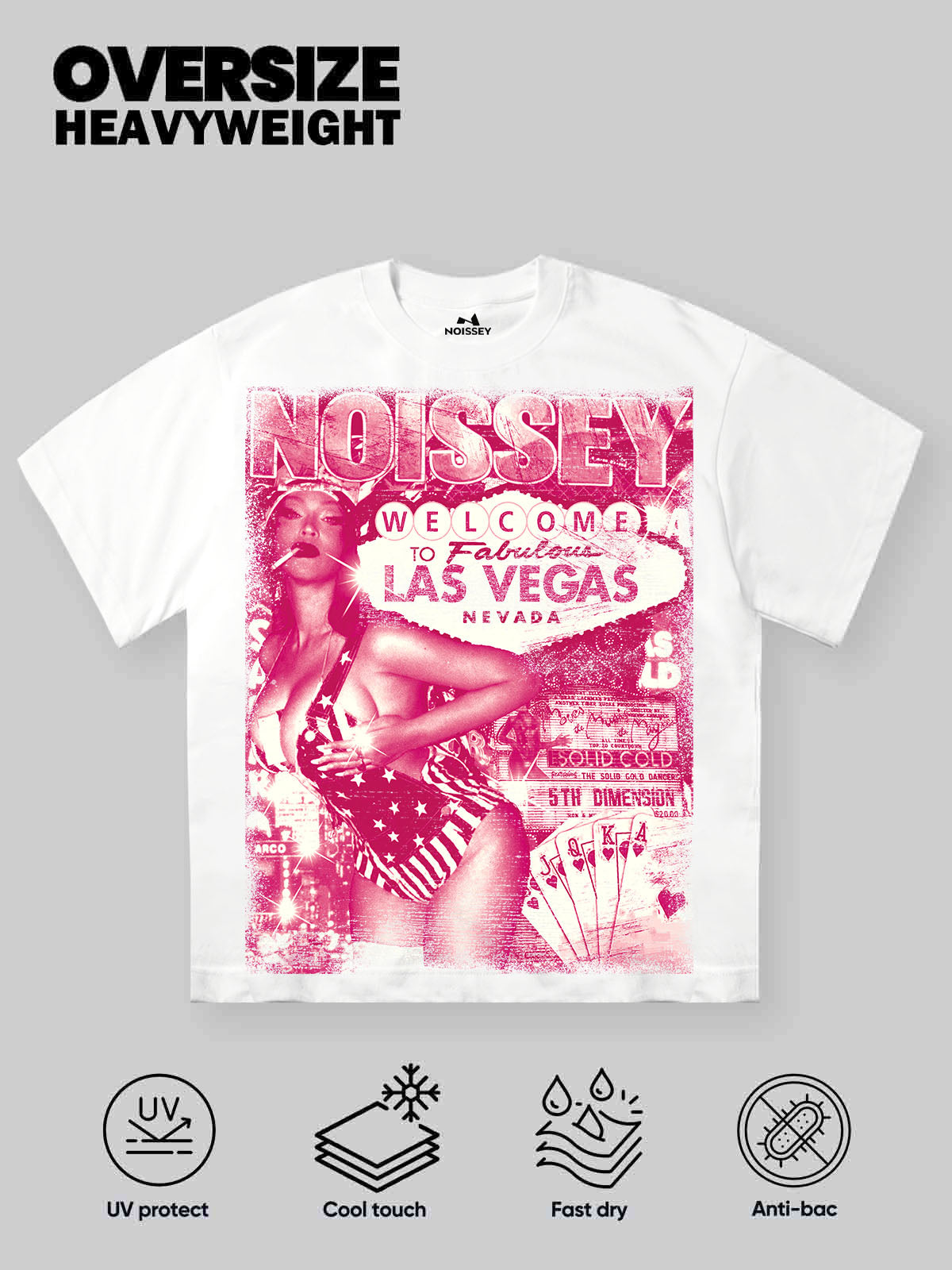 Las Vegas Unisex Tişört