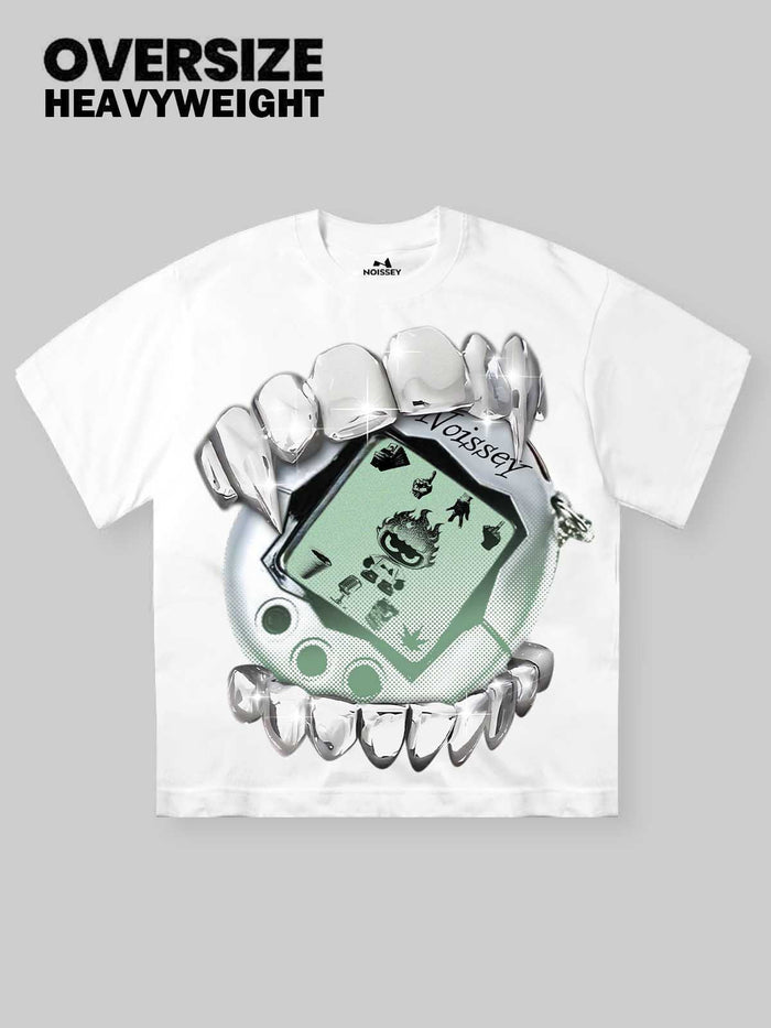 Retro Cyber Fireman Unisex Tişört