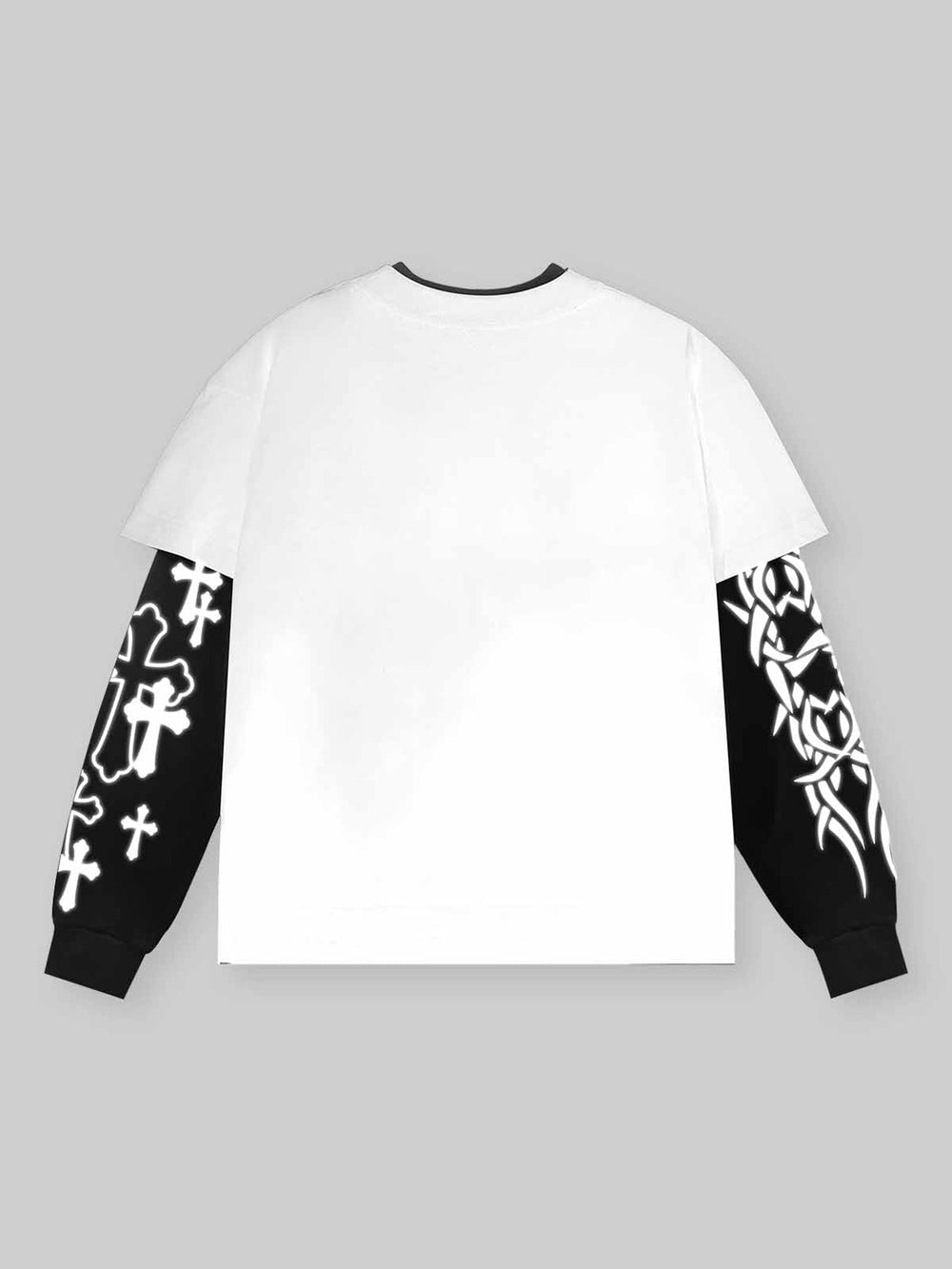 Işıltılı Başörtüsü Unisex Uzun Kollu Tişört