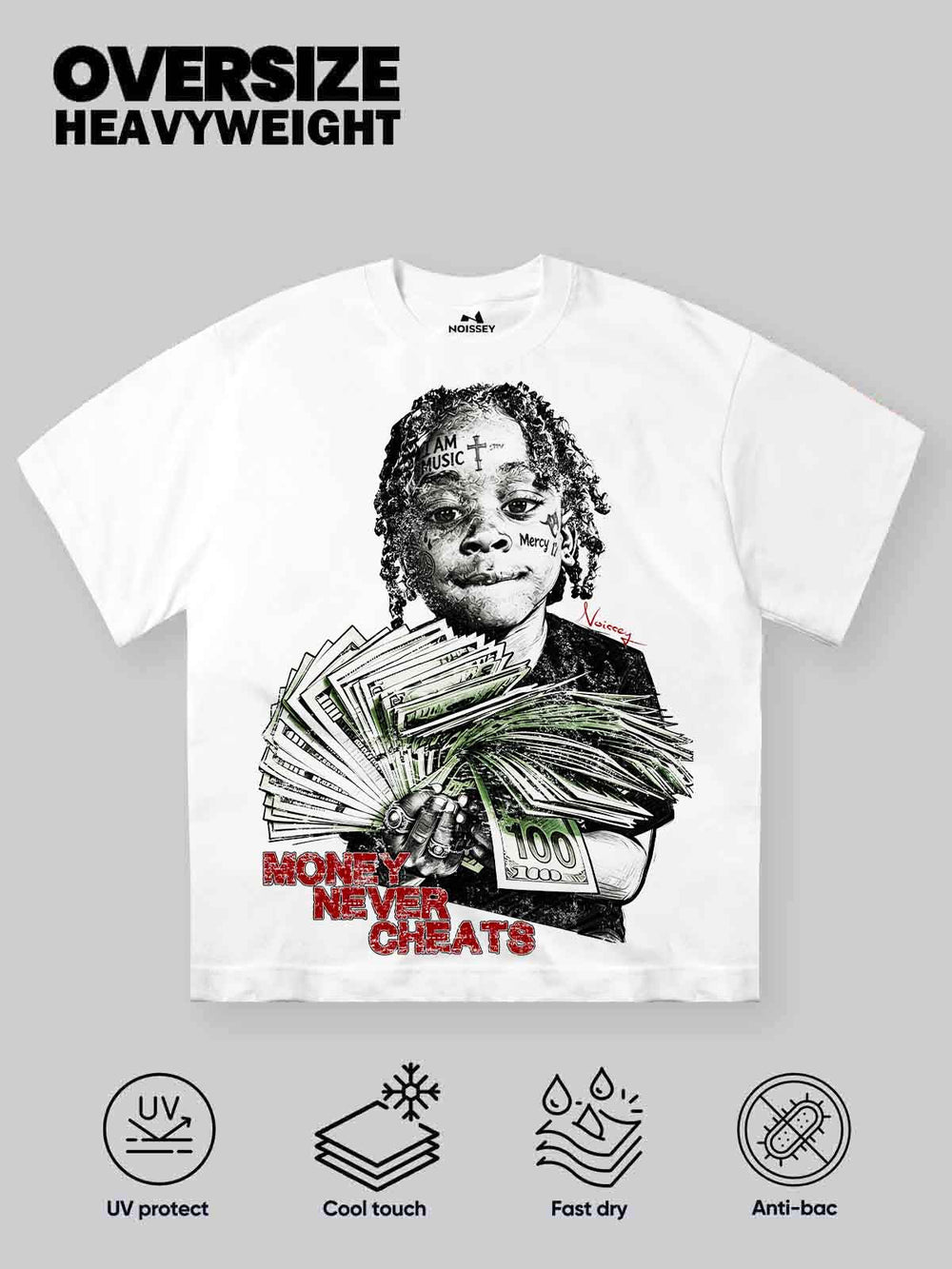Money Never Cheats Wealth Unisex Tişört
