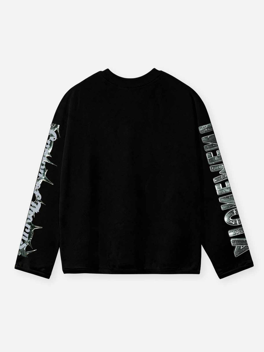 Glass Cross Siyah Unisex Uzun Kollu Tişört