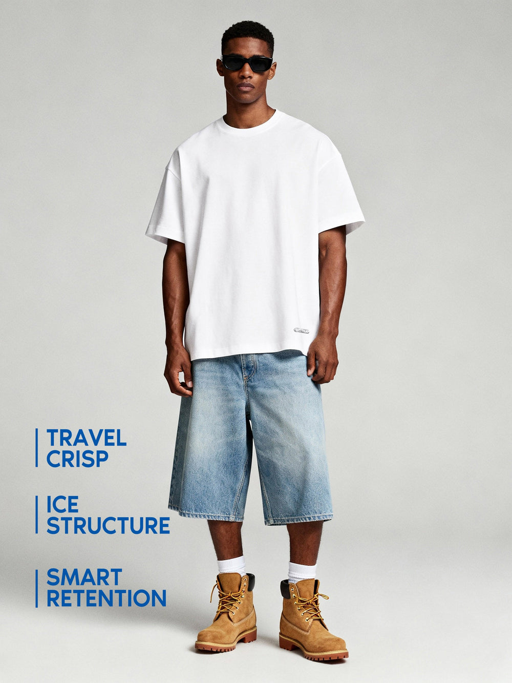 T.03 Ice Structure Unisex Tişört