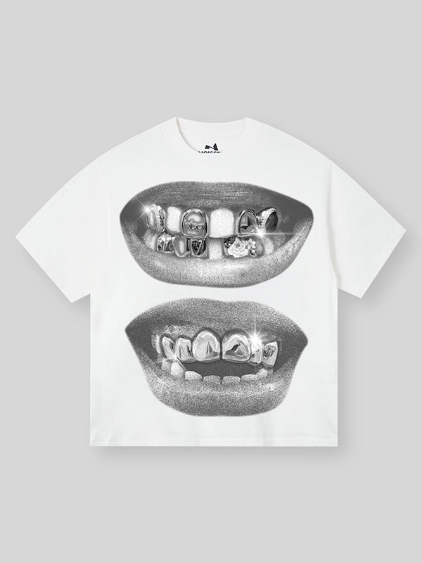 Motion Back Siyah Grillz Unisex Tişört