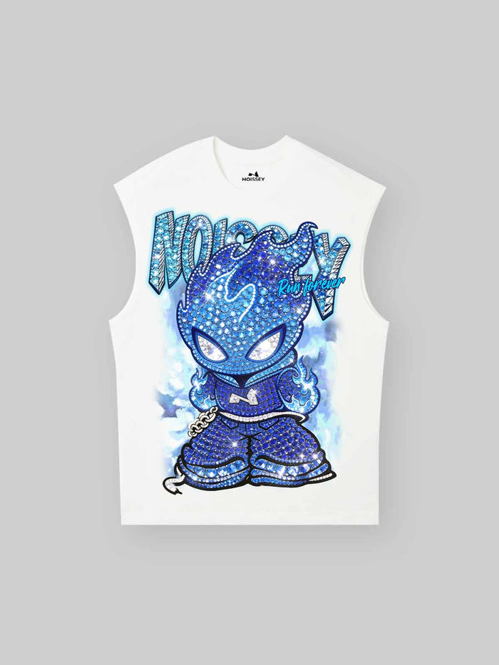 Blue Ice Flame Beyaz Unisex Atlet