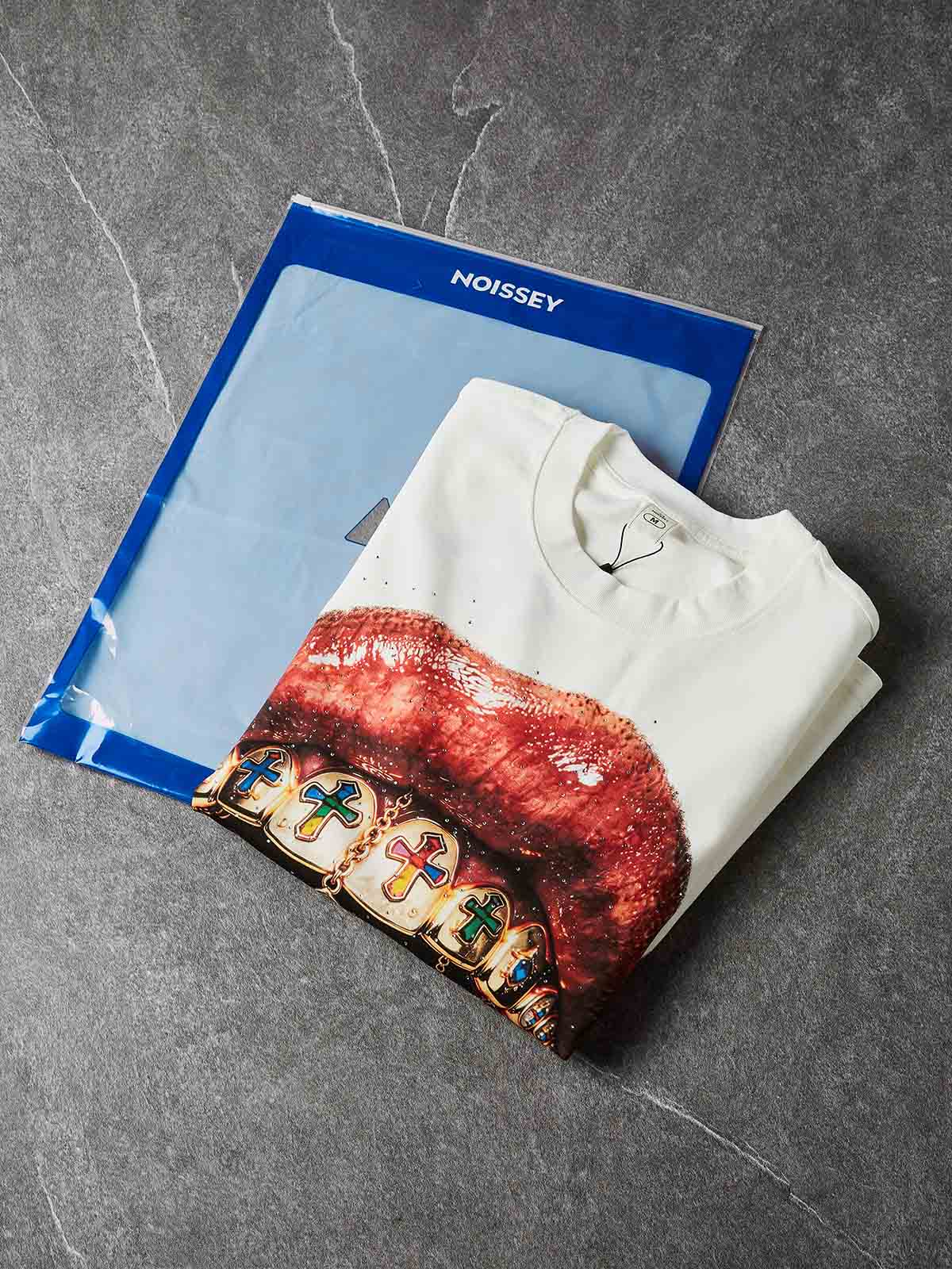 Gemstone Grillz Unisex Uzun Kollu Tişört