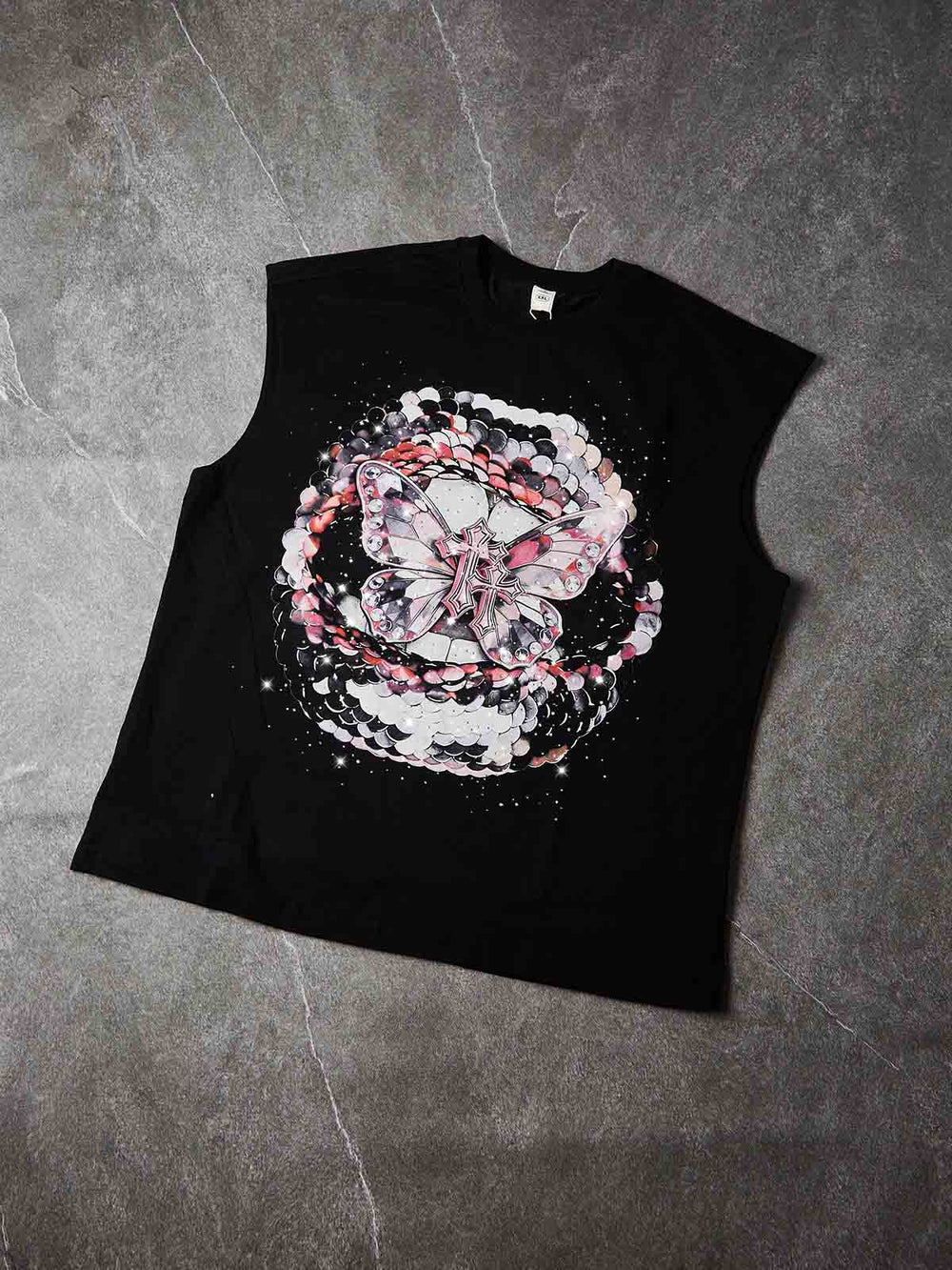 Pink Butterfly Unisex Atlet