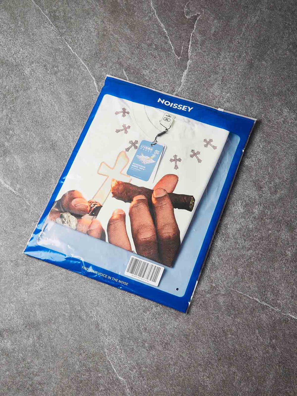 Cuban Link Cigar Beyaz Unisex Tişört