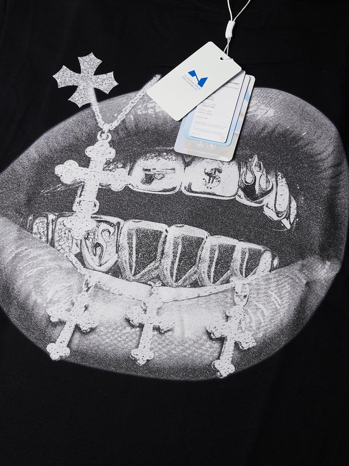 Vintage Haç Grillz Unisex Atlet