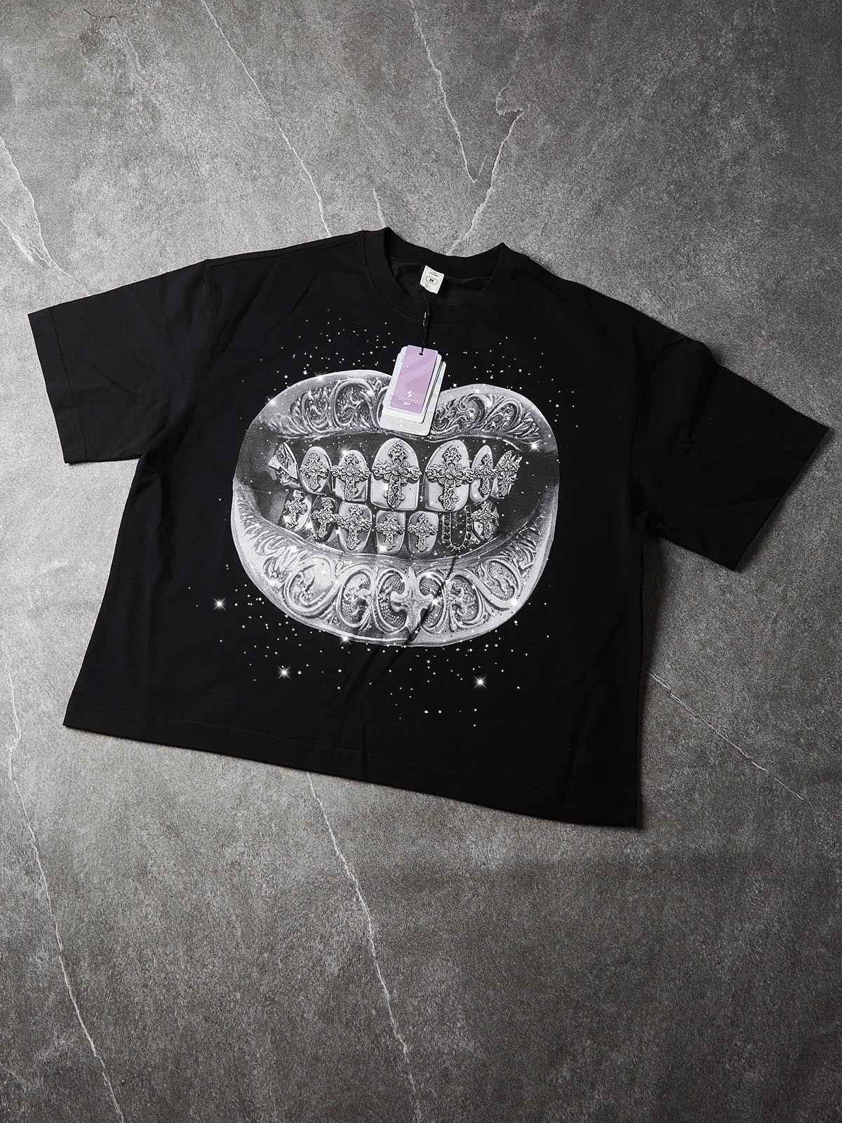 Diamond Cross Grillz Unisex Tişört