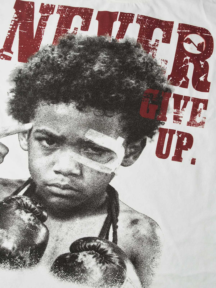 Never Give Up Unisex Tişört