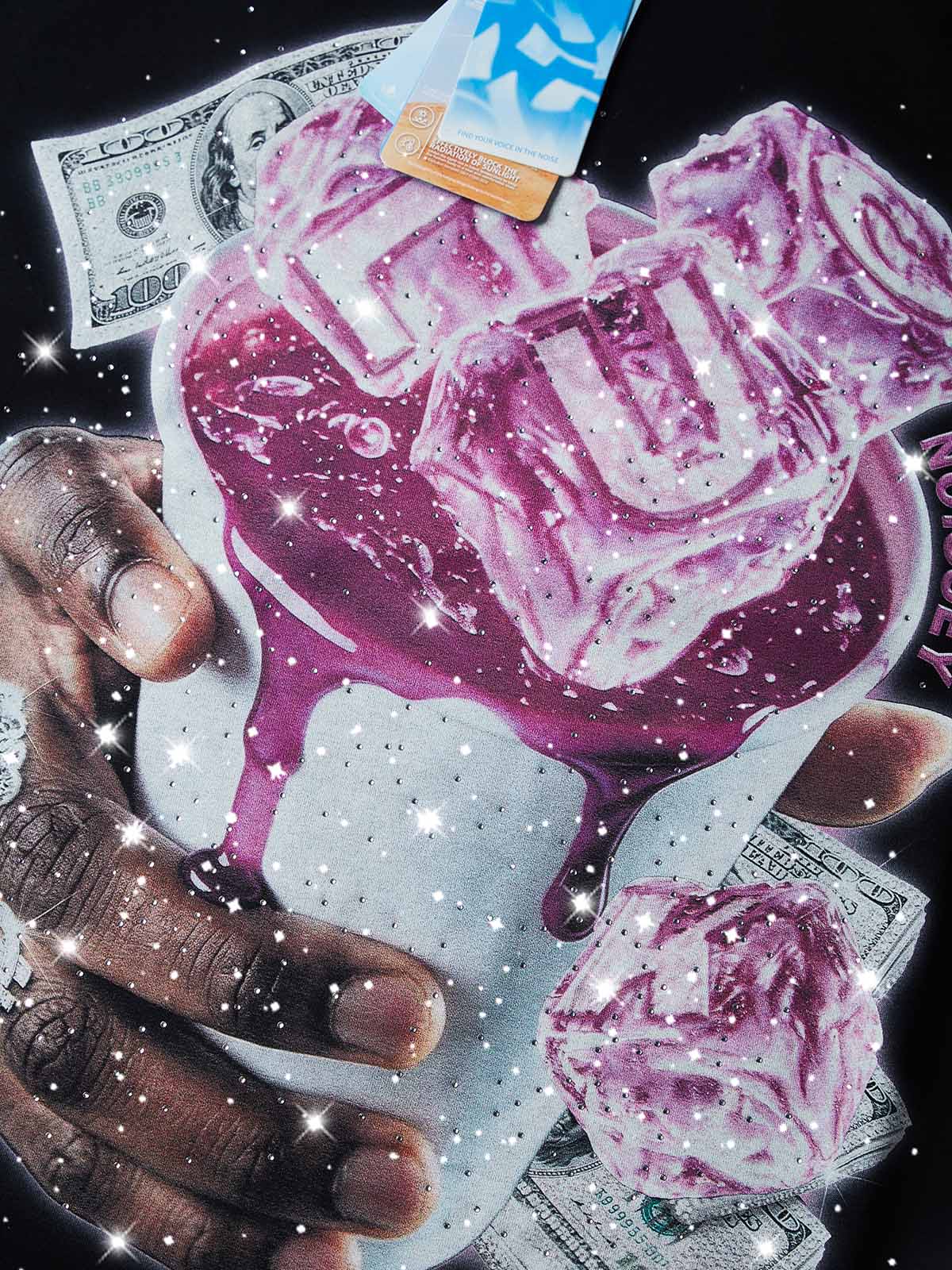 Frozen Cash Siyah Unisex Tişört