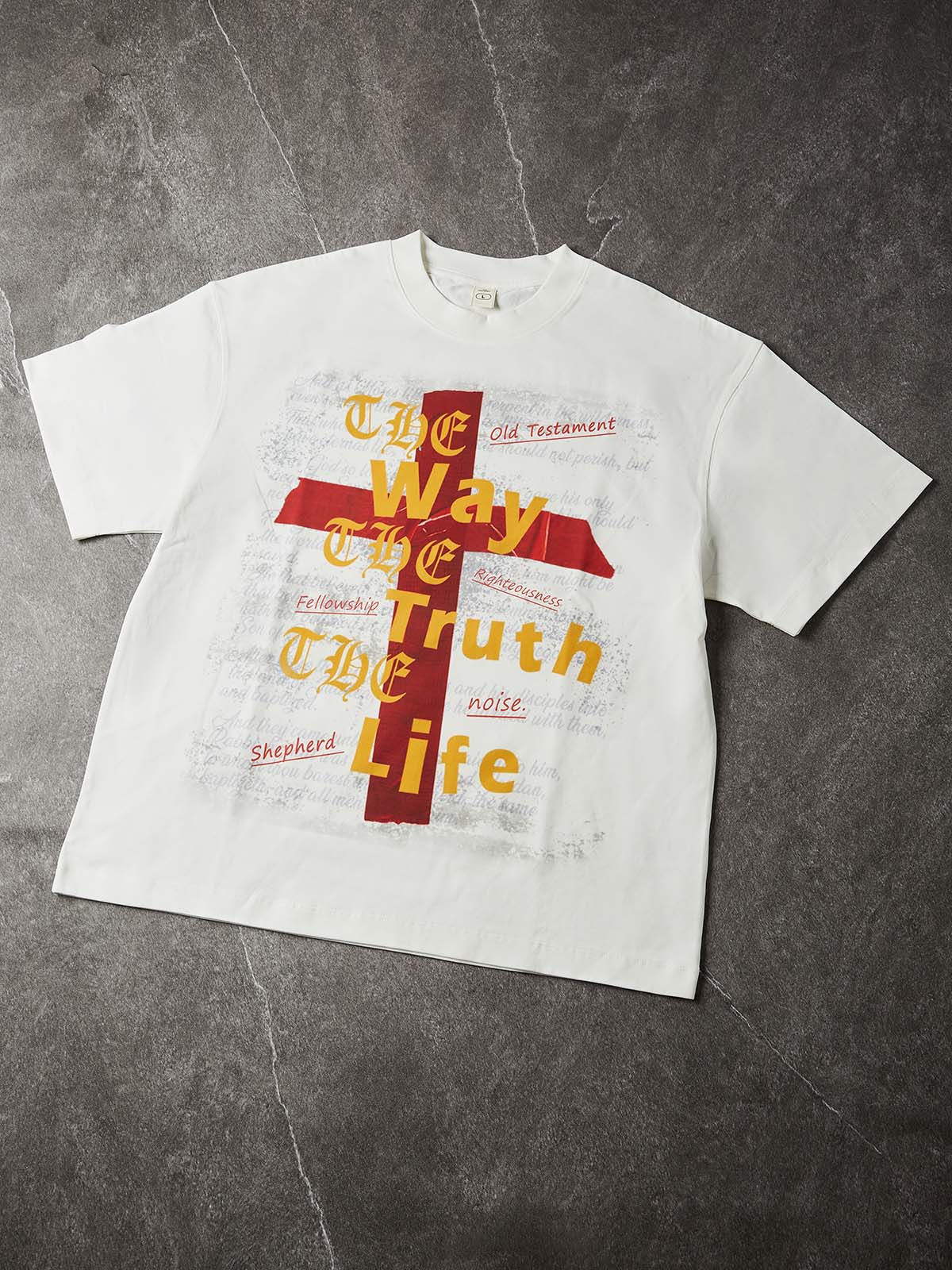The Way, The Truth, The Life Beyaz Unisex Tişört