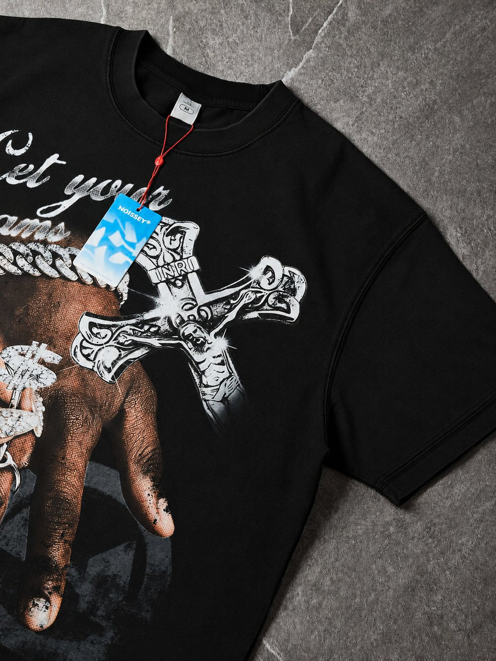 True Dreams Siyah Unisex Tişört