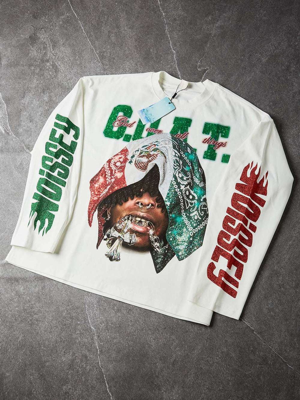 Sovereign G.O.A.T. Unisex Uzun Kollu Tişört