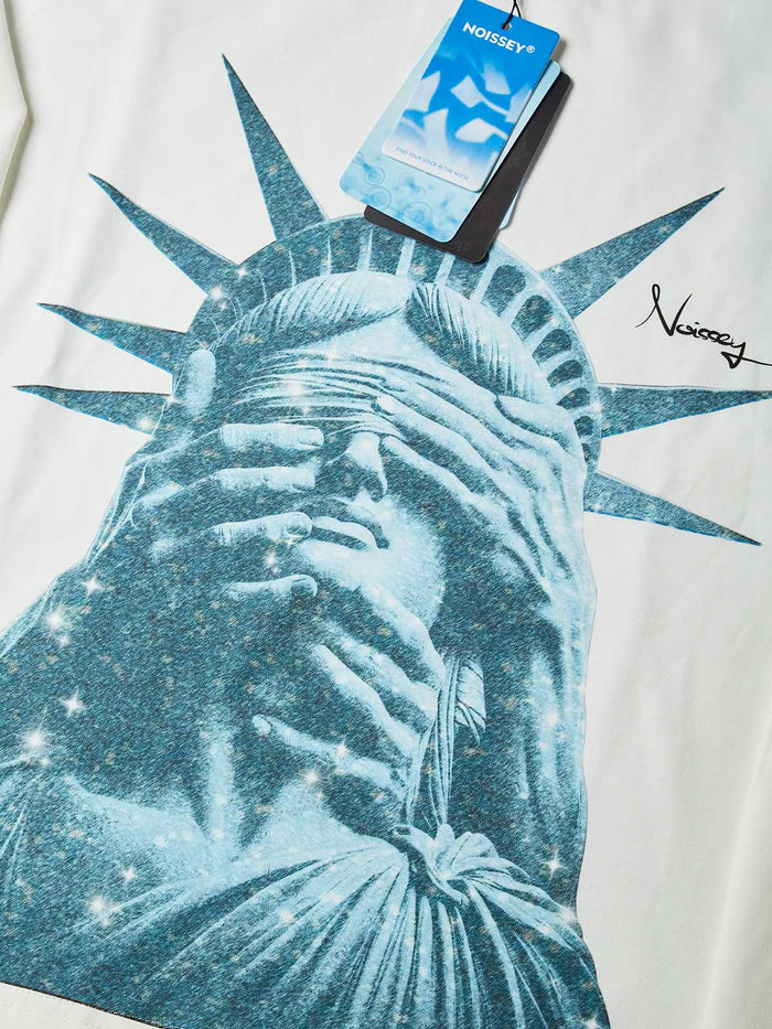 Liberty Blinded Unisex Uzun Kollu Tişört