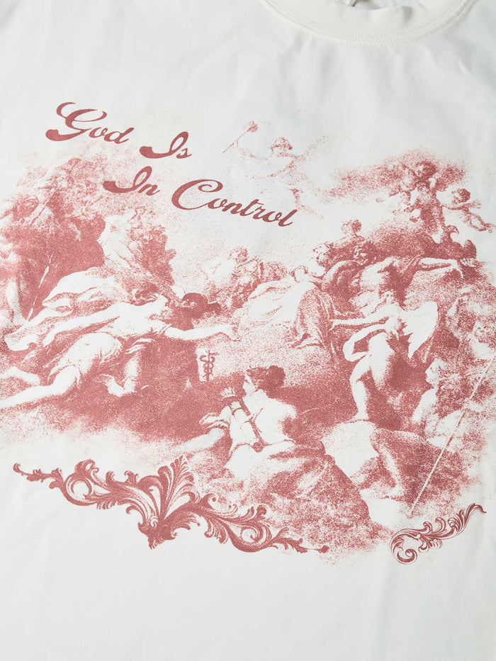 God Is In Control Unisex Uzun Kollu Tişört