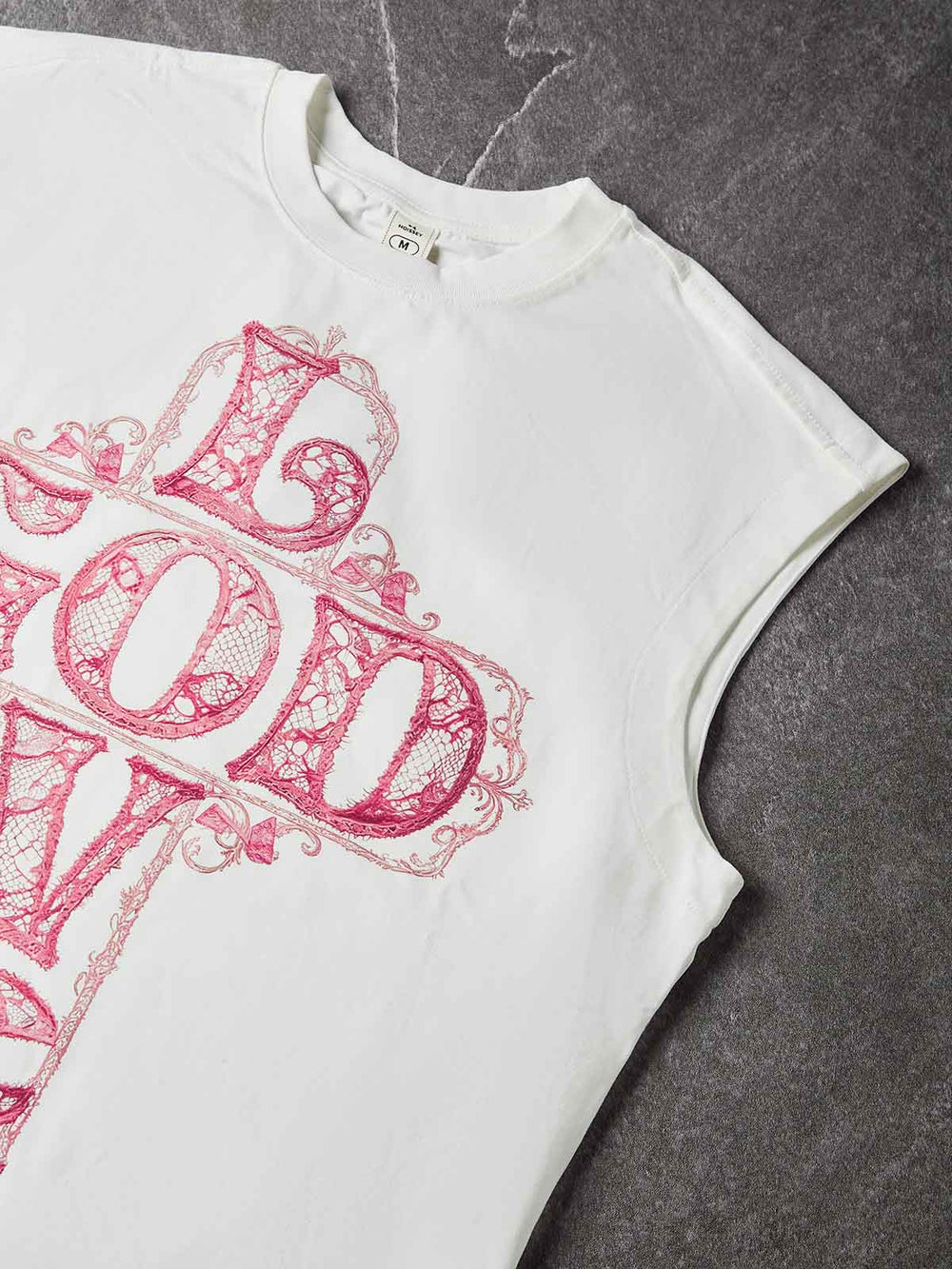 GOD IS LOVE Beyaz Unisex Atlet