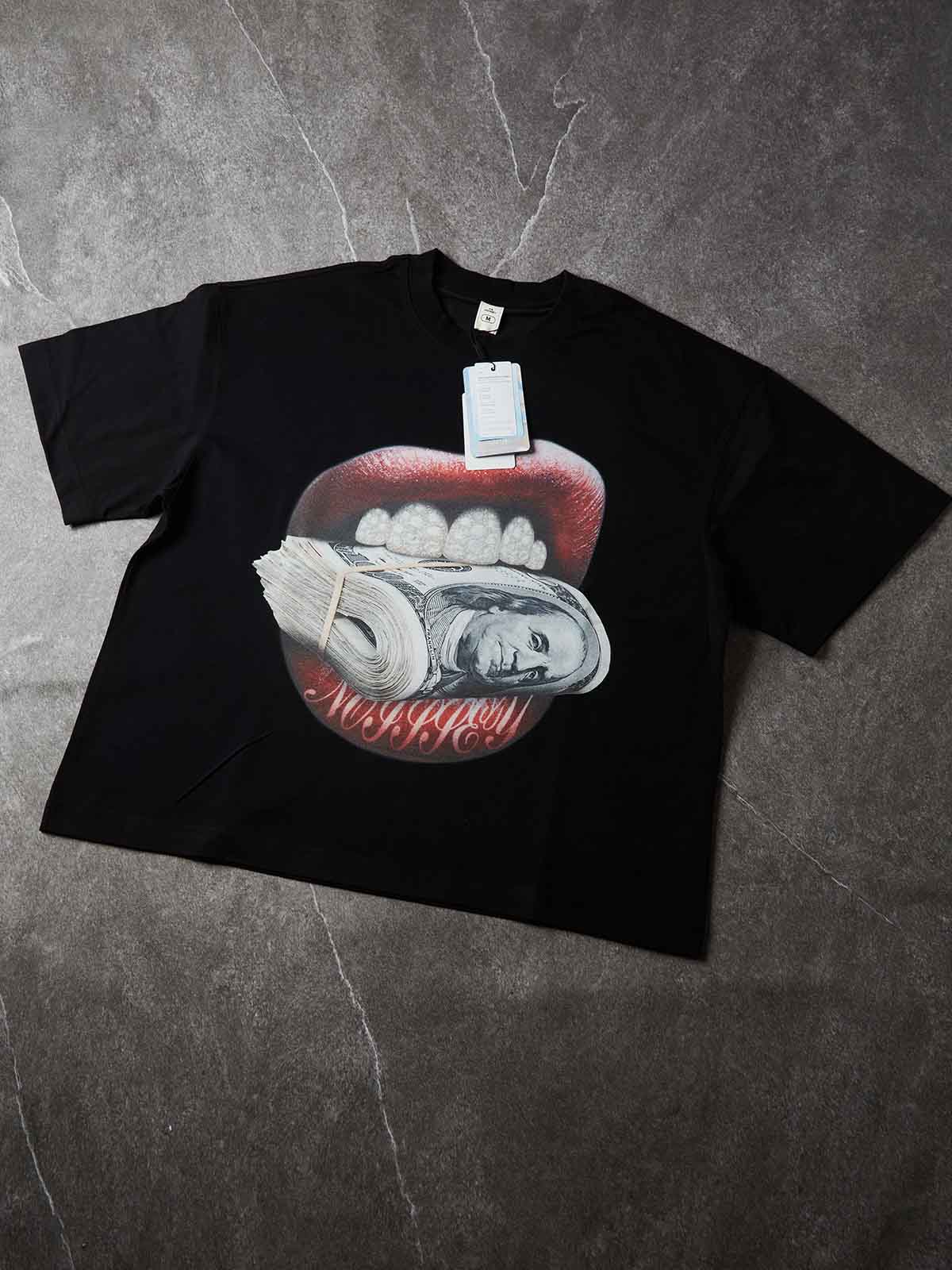 Money Bite Grillz Unisex Tişört