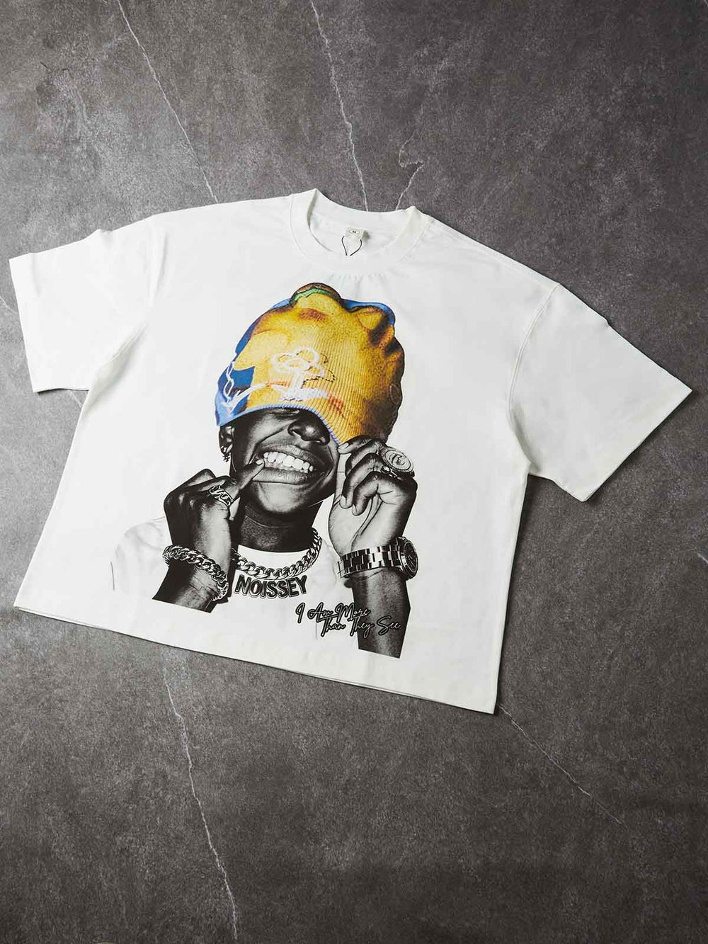 Örme Bereli Çocuk Beyaz Unisex Tişört