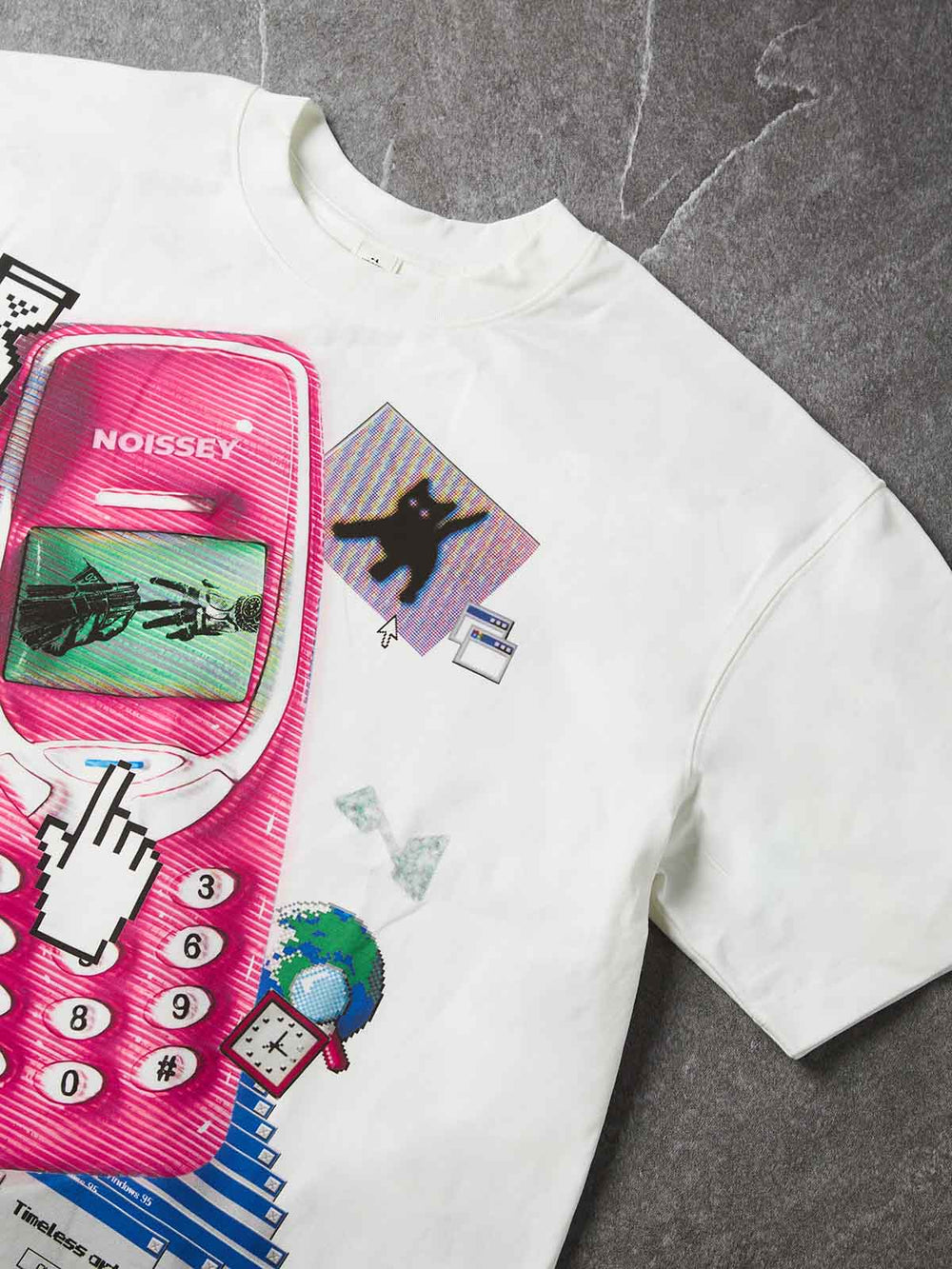Timeless Art Beyaz Unisex Tişört