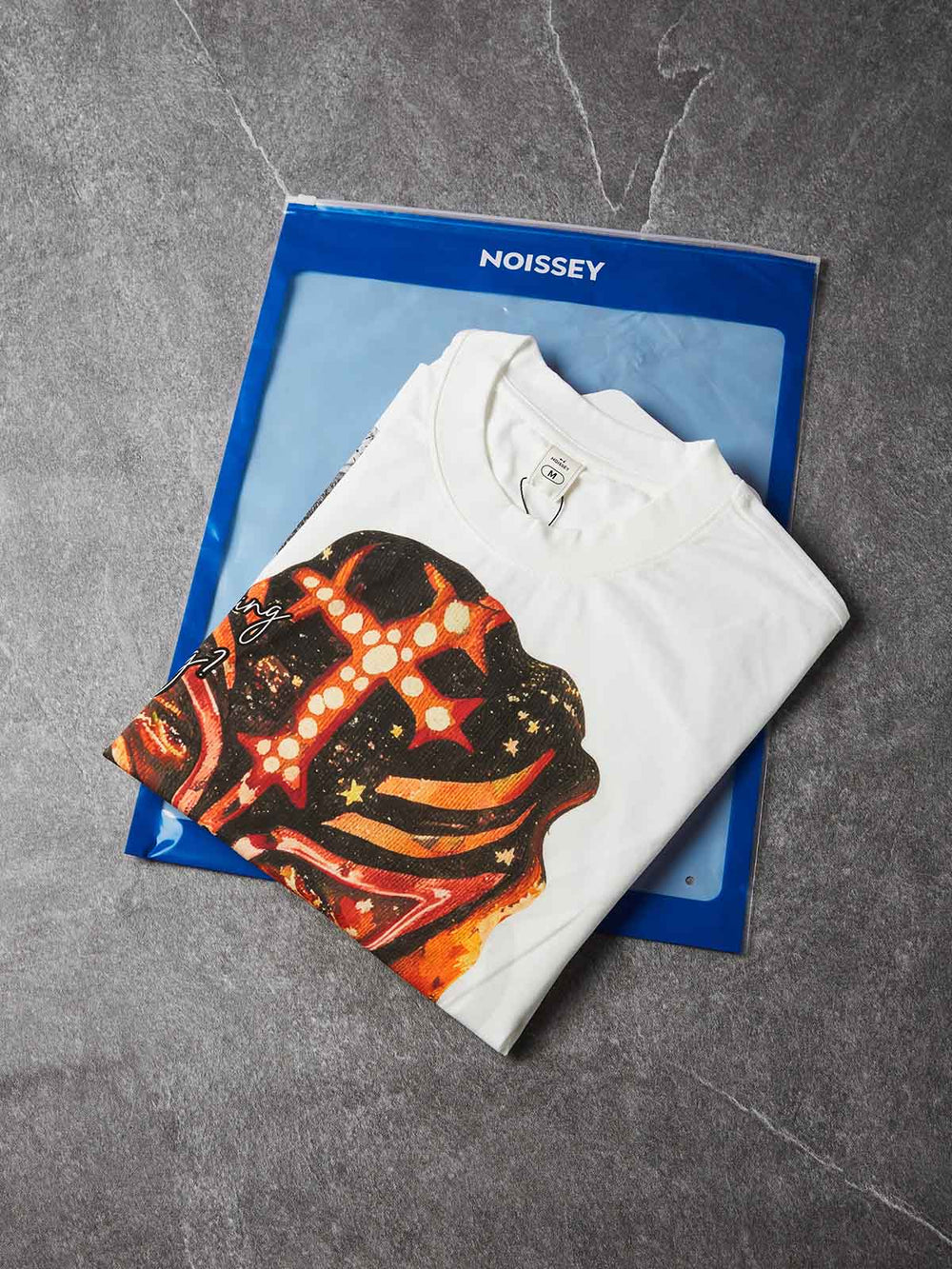 Lucha Maskeli Çocuk Beyaz Unisex Tişört
