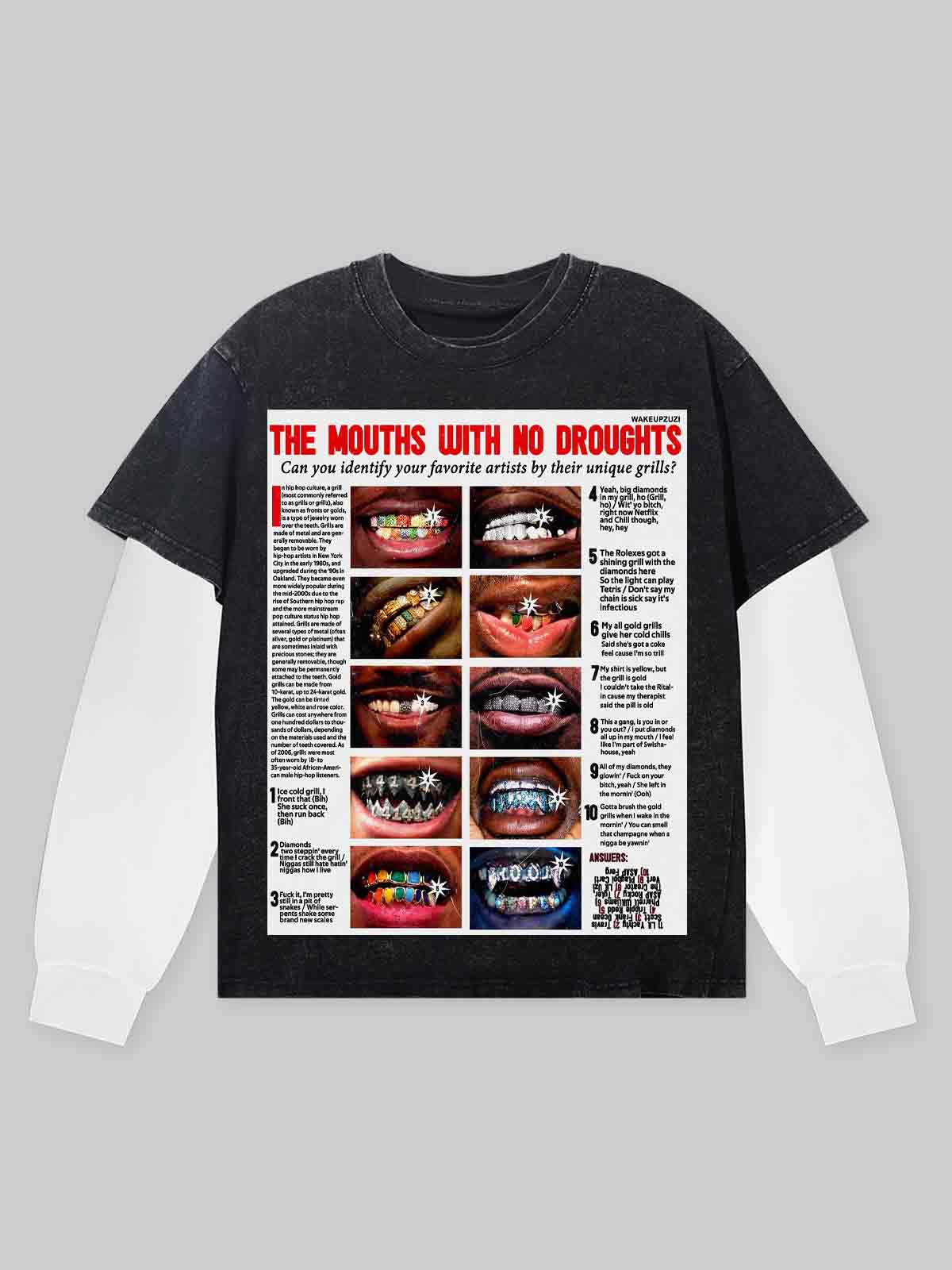 Dergi Takım Unisex Uzun Kollu Tişört