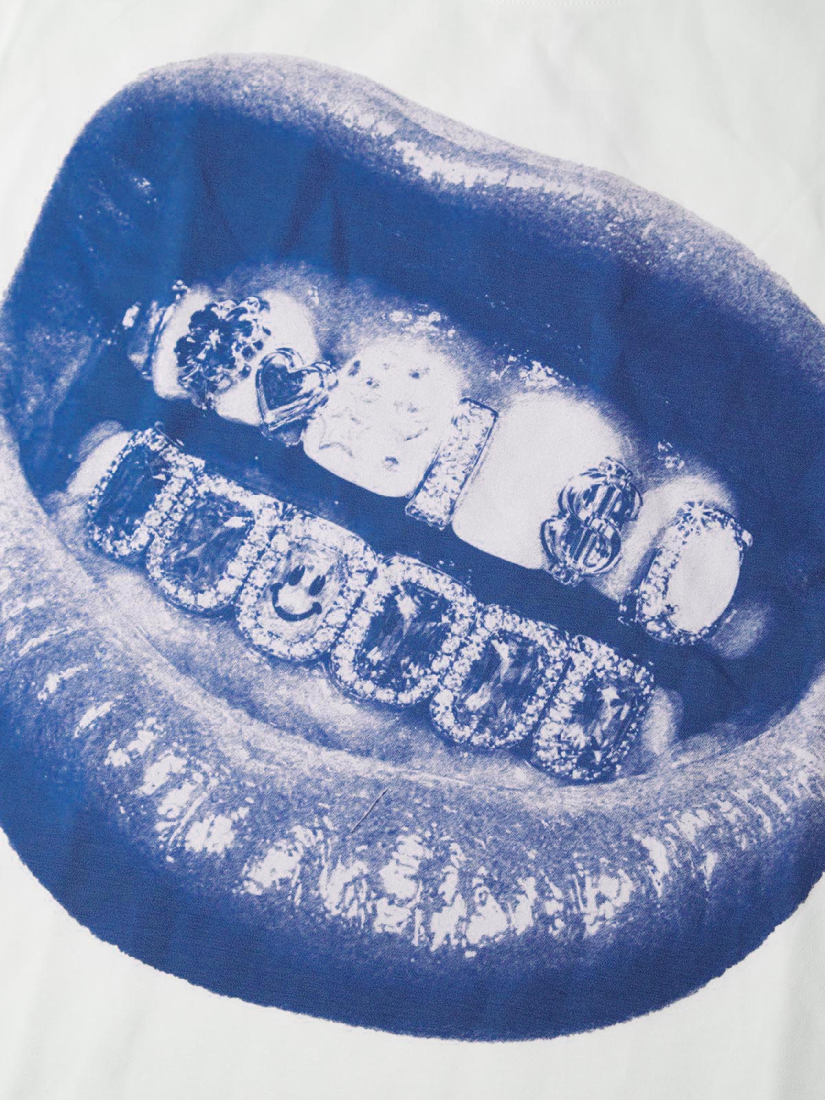 Camgöbeği Grillz Beyaz Unisex Uzun Kollu Tişört