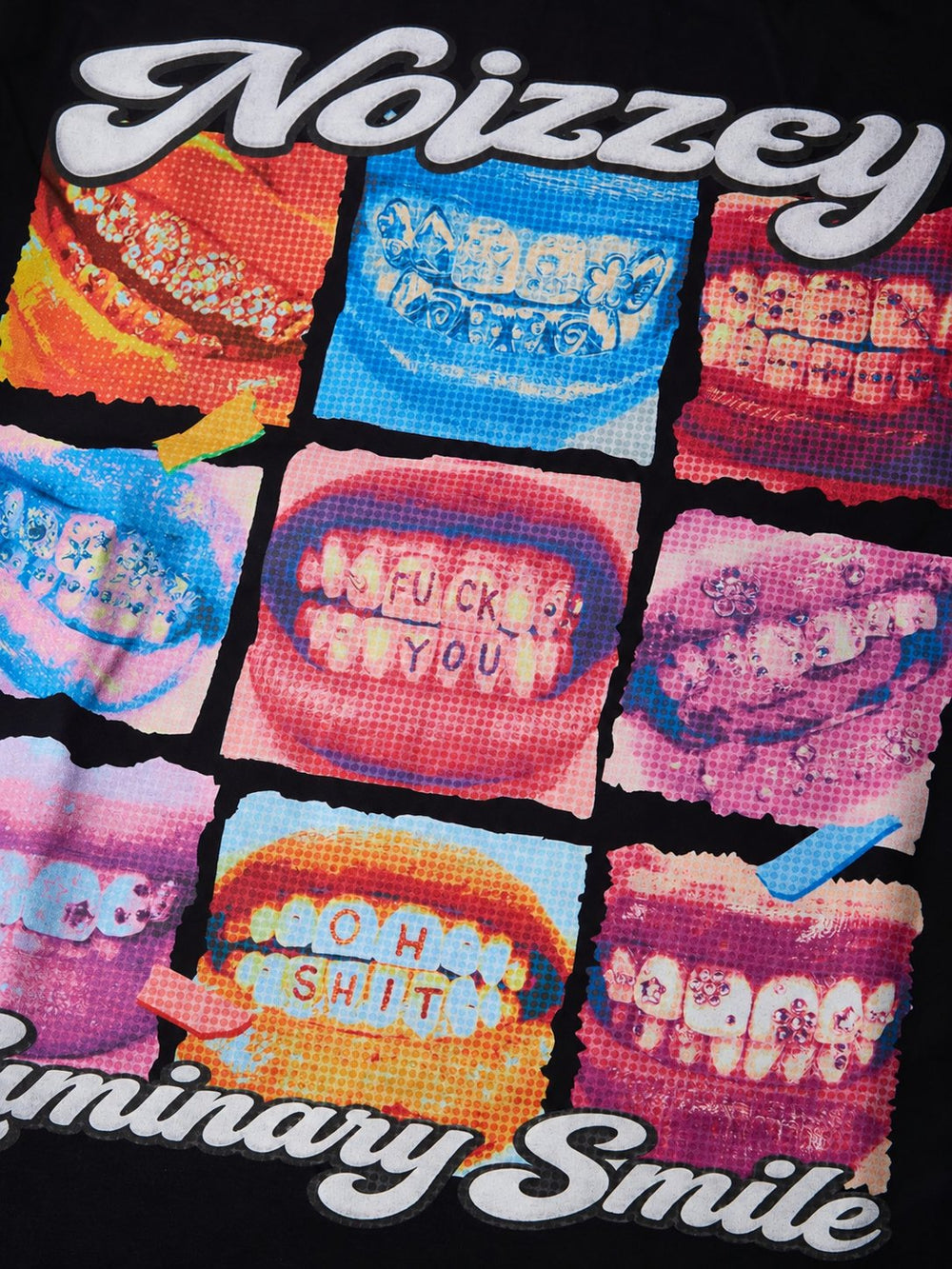 Luminary Smile Siyah Unisex Uzun Kollu Tişört